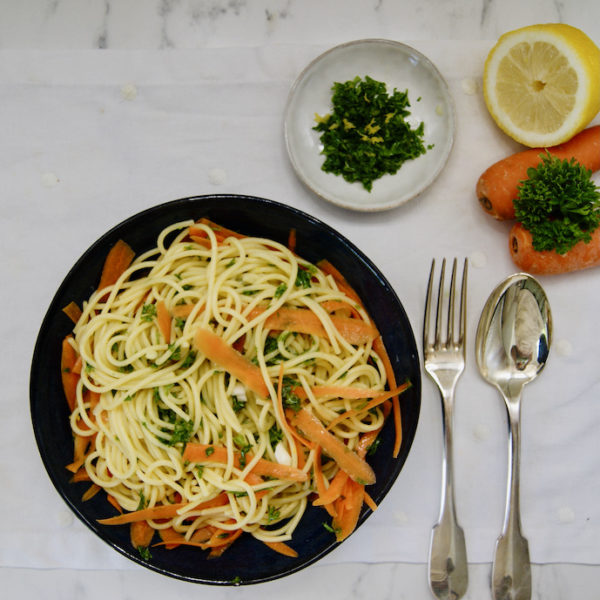Spaghetti aux carottes