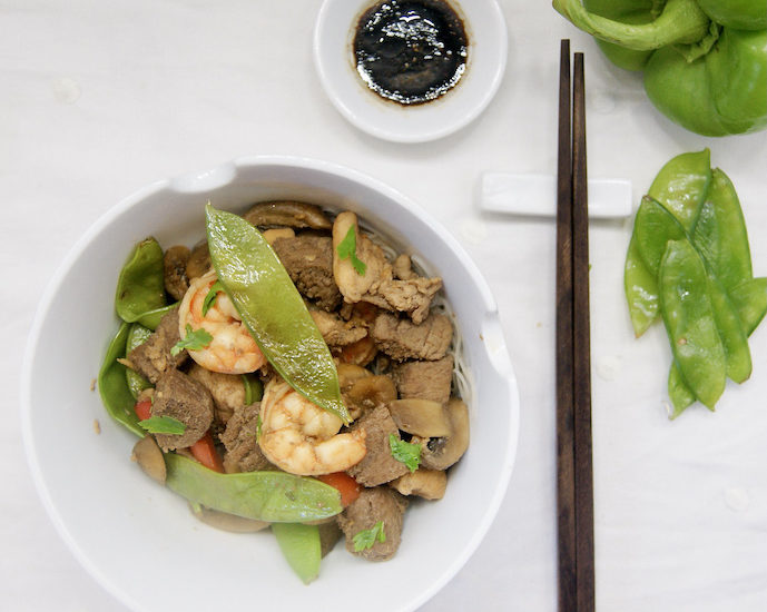Wok à la japonaise