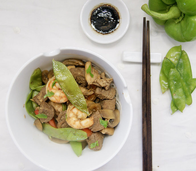 Wok à la japonaise