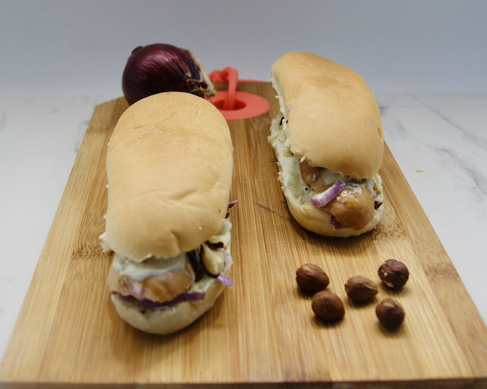 Hot-dogs au bleu