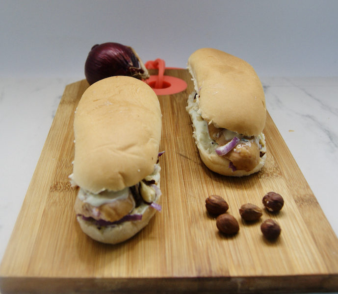 Hot-dogs au bleu