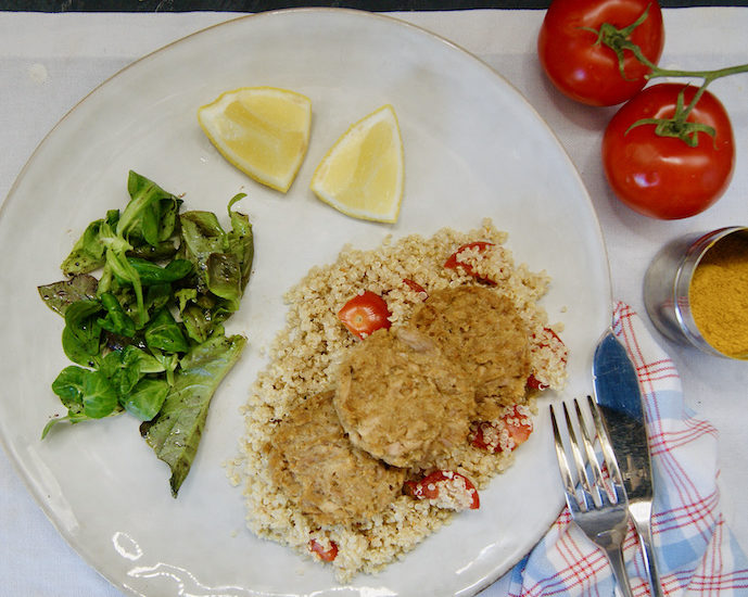 Galettes de thon et quinoa