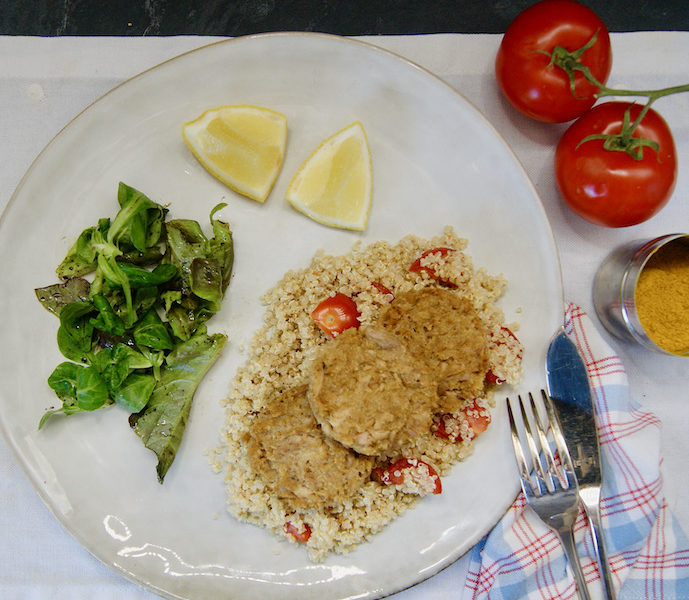 Galettes de thon et quinoa