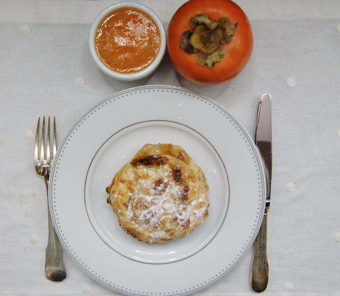 Tarte aux kakis