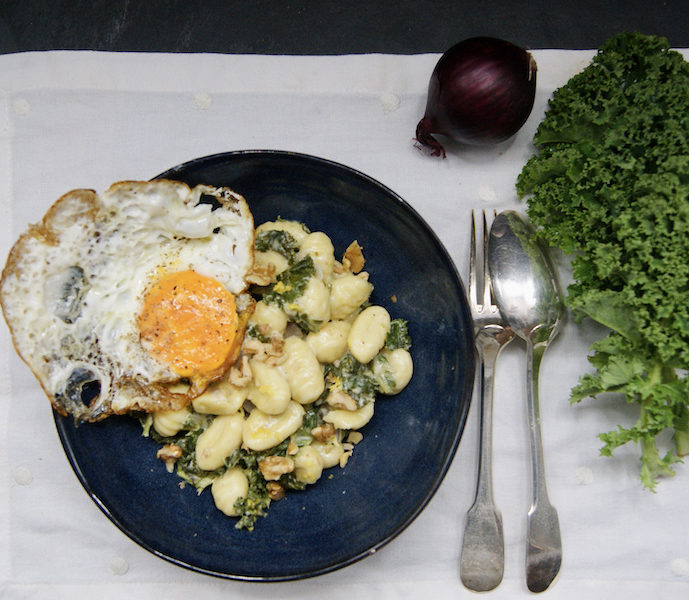 Gnocchi au chou kale