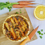 Tartelette aux carottes parfumée au cumin