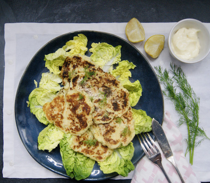Croquettes de saumon fumé aux pommes de terre