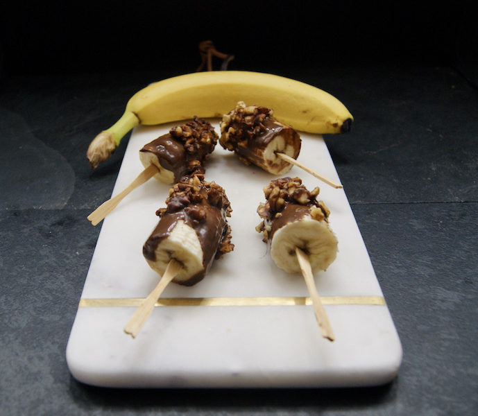 Sucettes de bananes