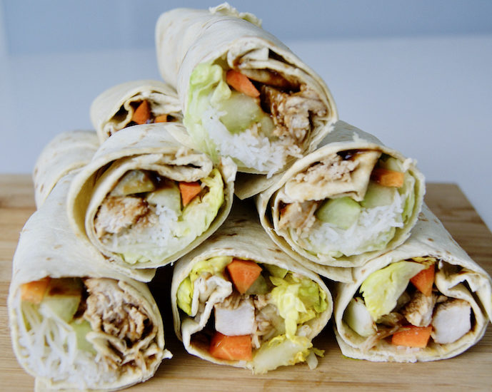 Wraps express au poulet