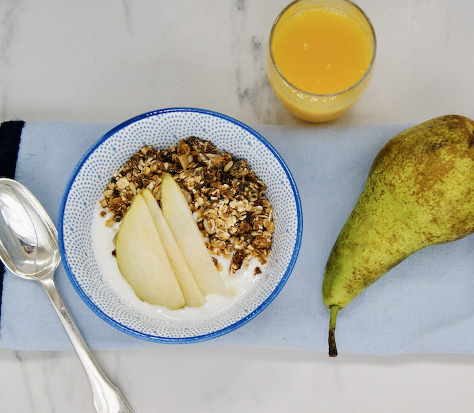 Granola au beurre de cacahuètes
