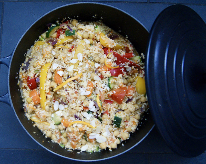 Couscous tunisien aux légumes