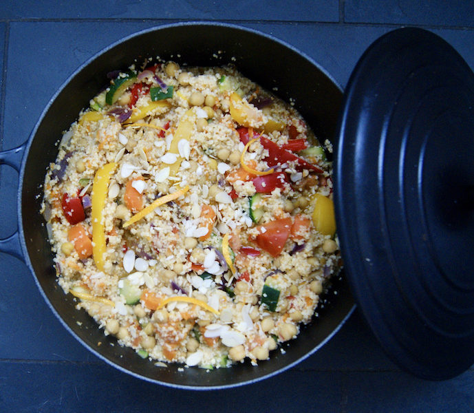 Couscous tunisien aux légumes