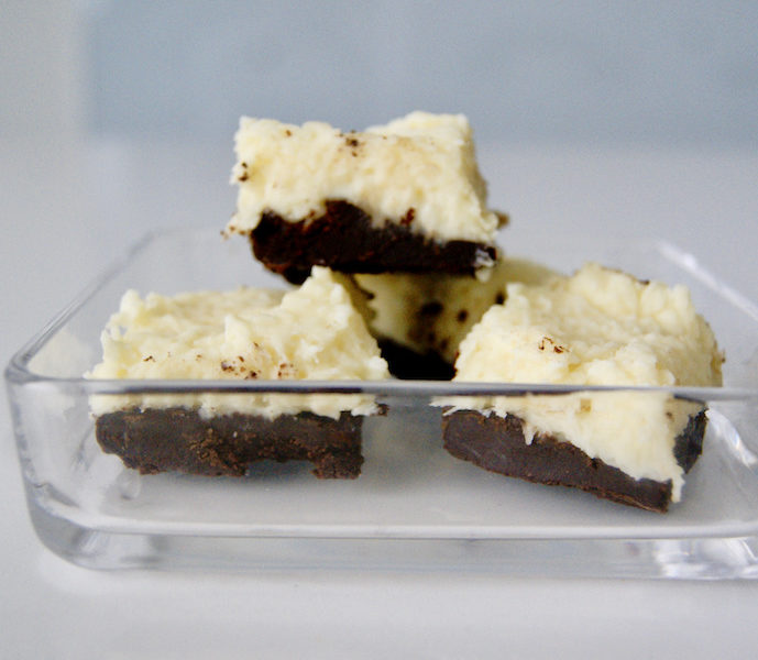 Carrés choco-coco