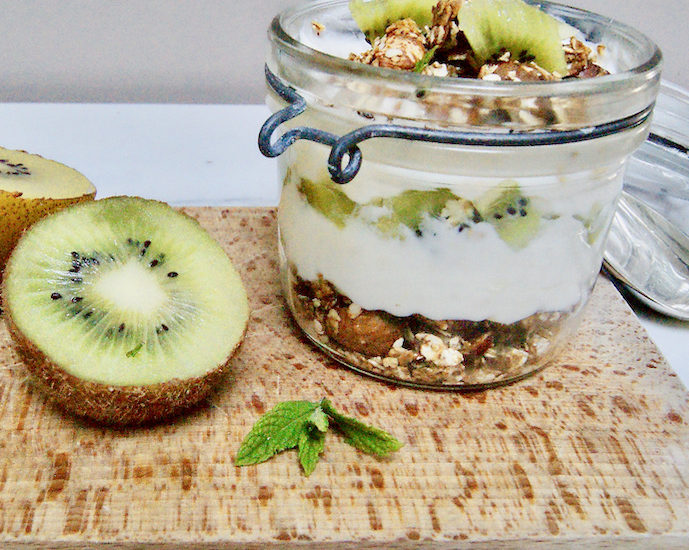 Granola maison aux kiwis