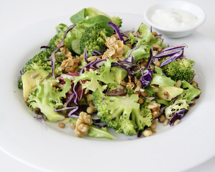 Salade très complète