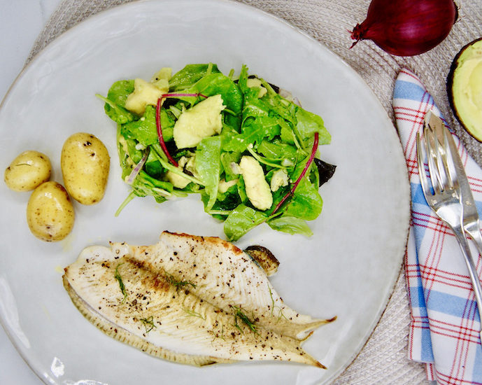 Prise du jour, salade avocat-ananas