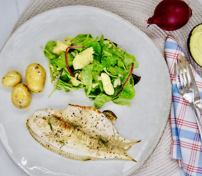 Prise du jour, salade avocat-ananas
