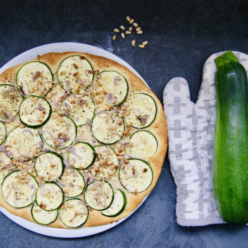 Tarte d’été aux courgettes