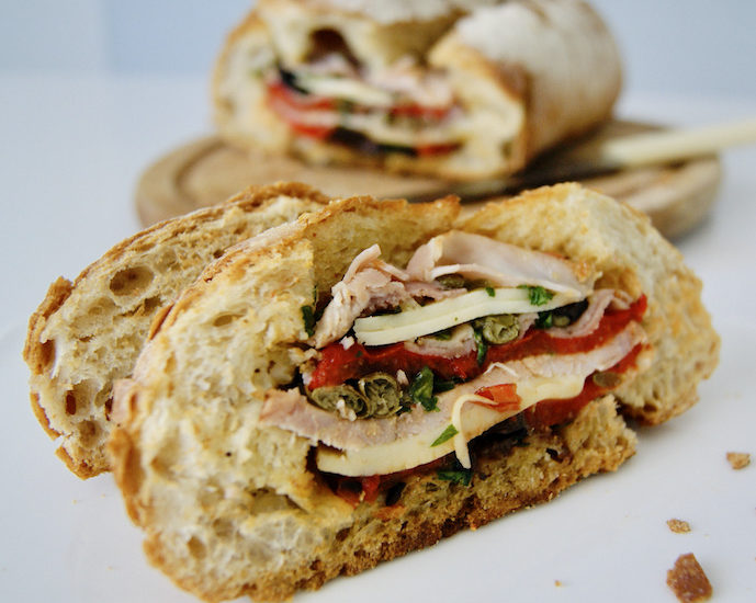 Muffuleta (pain garni)