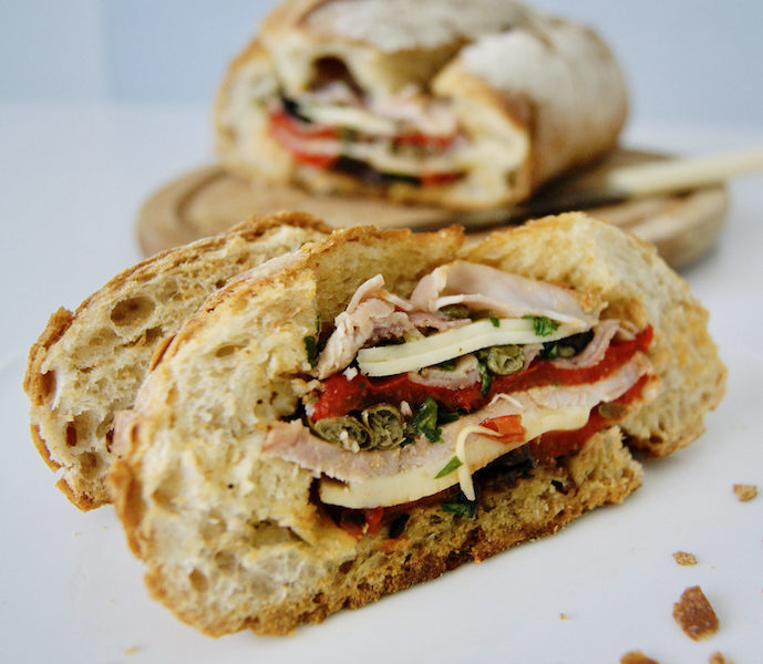 Muffuleta (pain garni)