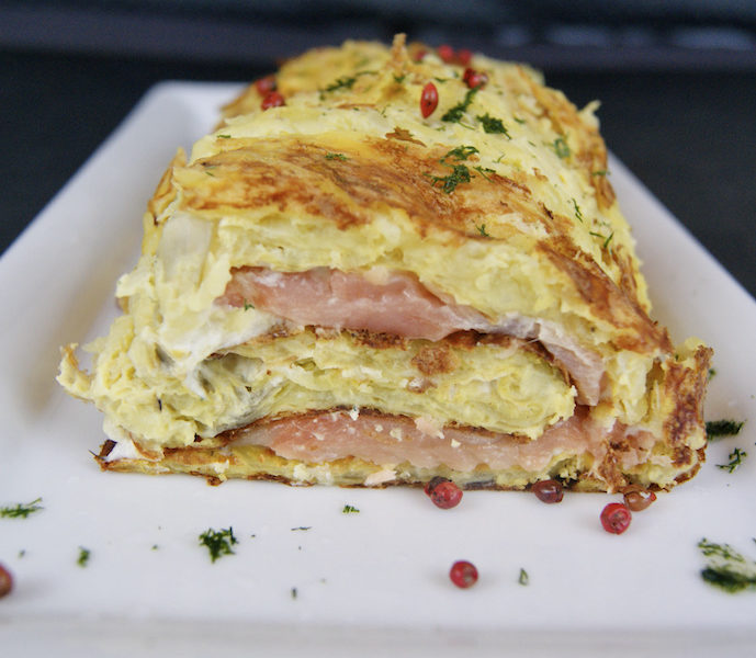 Roulé comme une bûche de Noël