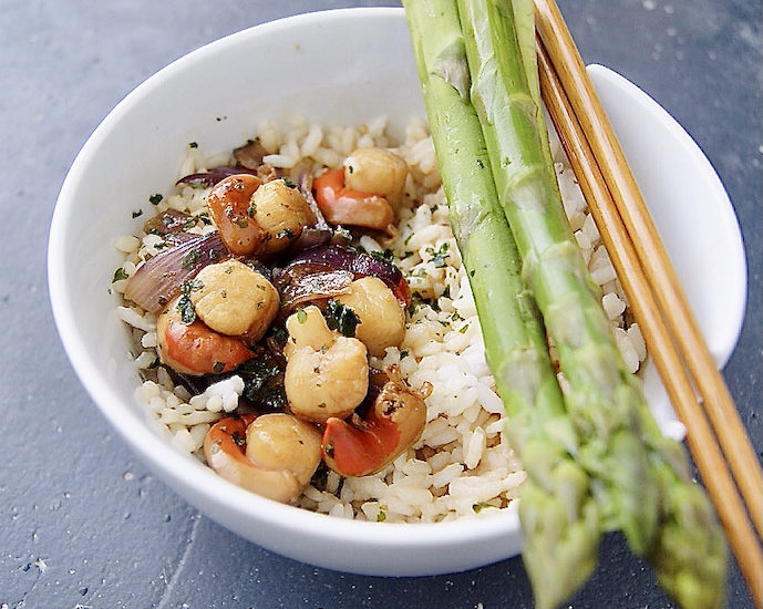 Noix de Saint Jacques Yakitori