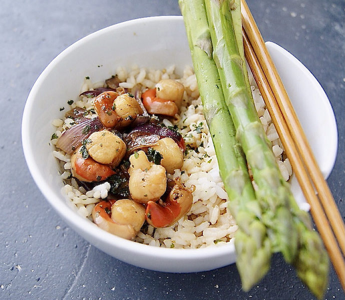 Noix de Saint Jacques Yakitori