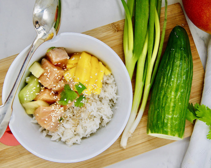 Poke bowl à l’hawaïenne