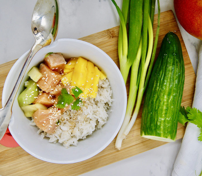 Poke bowl à l’hawaïenne