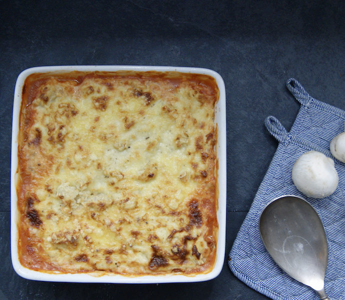 Gratin de thon aux champignons