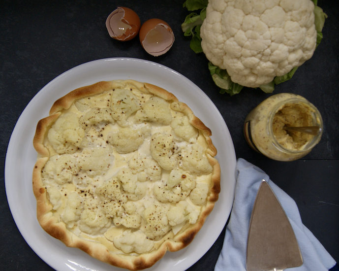 Quiche au chou-fleur