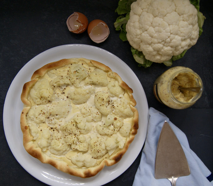 Quiche au chou-fleur