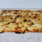 Pizza poire, gorgonzola et miel