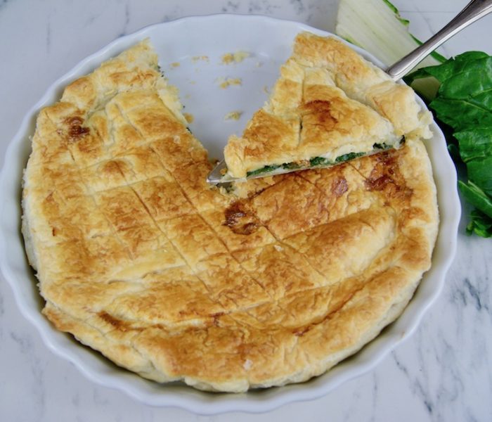 Tourte aux blettes et aux fromages