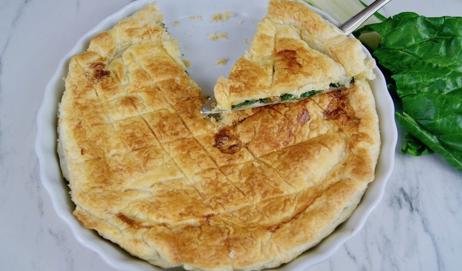 Tourte aux blettes et aux fromages