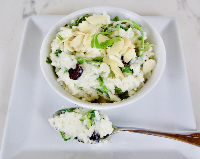 Risotto à la roquette
