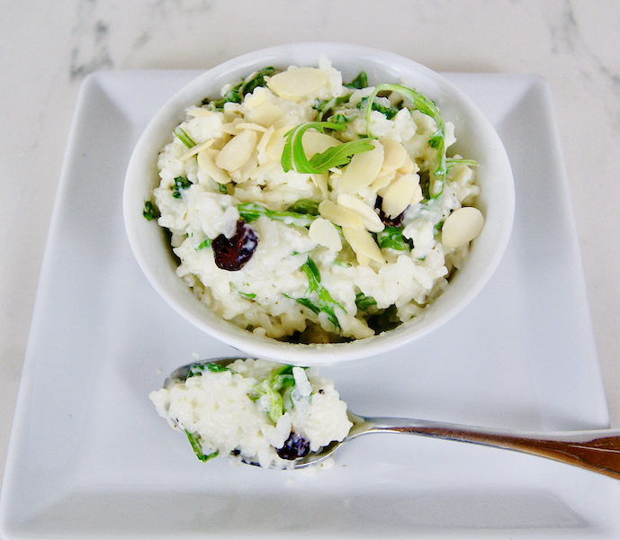 Risotto à la roquette