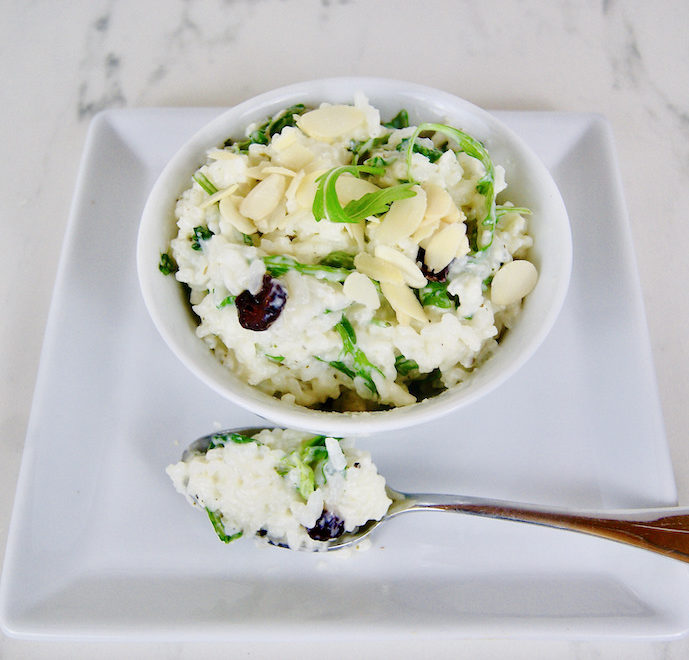 Risotto à la roquette