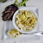 Risotto aux artichauts et câpres