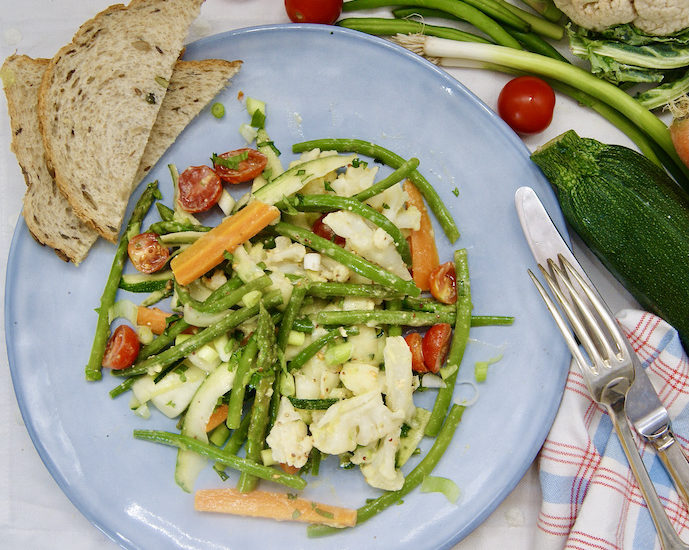 Salade de tous les légumes