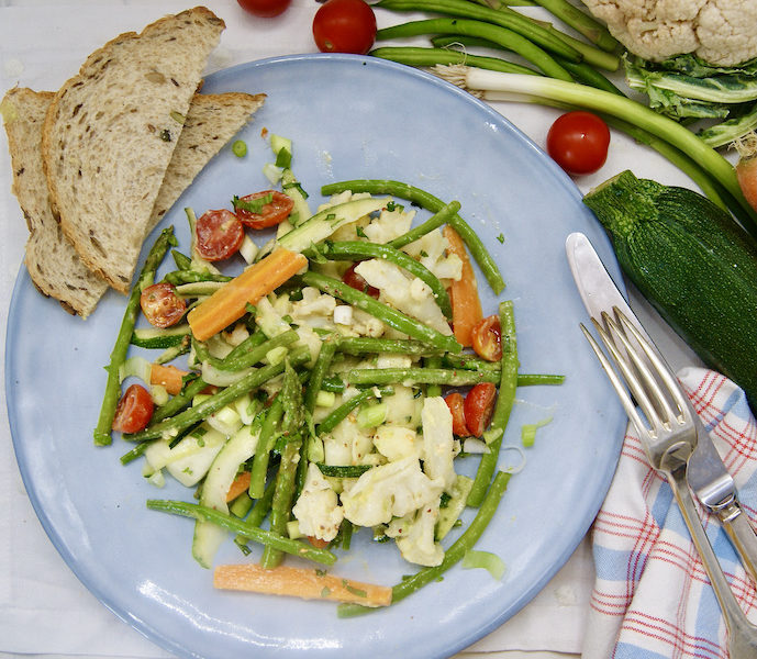 Salade de tous les légumes
