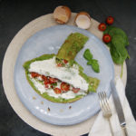 Crêpes aux épinards