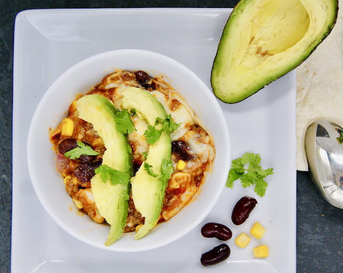 Poêlée mexicaine aux tortillas