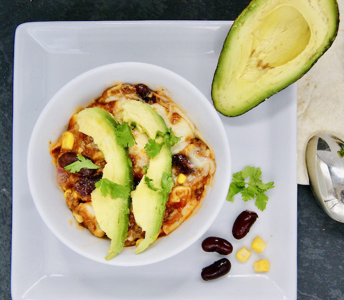 Poêlée mexicaine aux tortillas