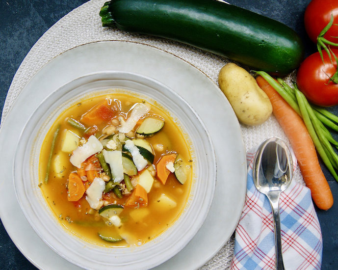 One-pot minestrone d’été