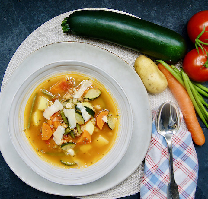 One-pot minestrone d’été