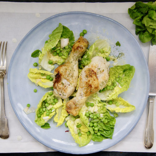 Salade de poulet grillé