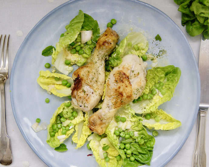 Salade de poulet grillé