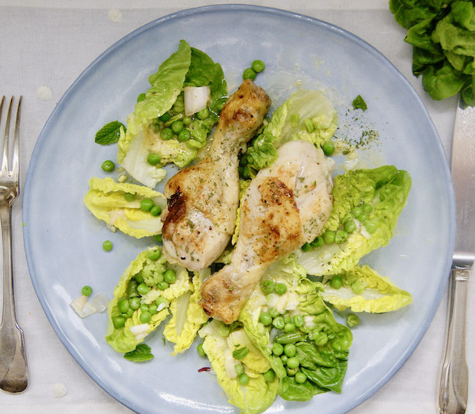 Salade de poulet grillé
