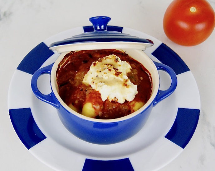 Mini-cocotte de gnocchi